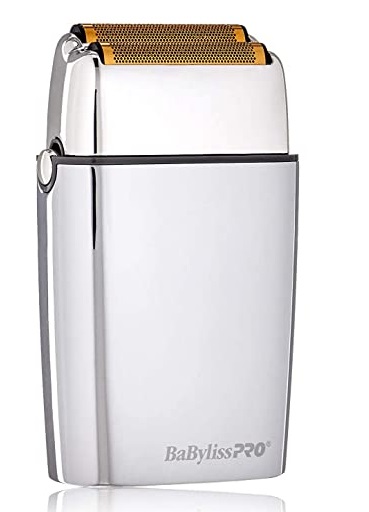 Afeitadora Babyliss Para Cabello Rostro Y Cuello Pro Shaver Plateado