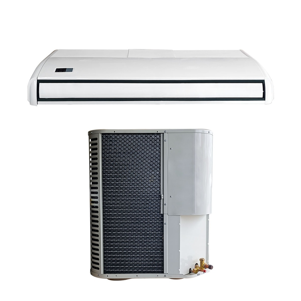 Aire Industrial Piso Techo 36000 Btu Doral Con Control R410a 220V Blanco