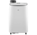 Aire Portatil 14000 Btu LG Smart Dual Inverter Deshumidificador Y Ventilador Control Y Ruedas 110V Blanco