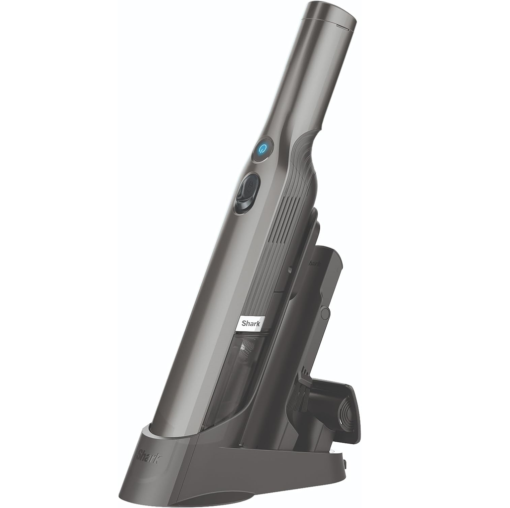 Aspiradora De Mano Shark Inalambrica Ligera Compacta Con Base De Carga Y Herramientas Negro