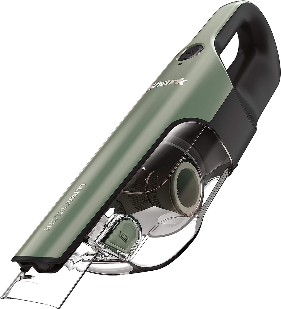 Aspiradora De Mano Shark Inalambrica Ultracyclone Pro Con Copa Polvo 80W Verde
