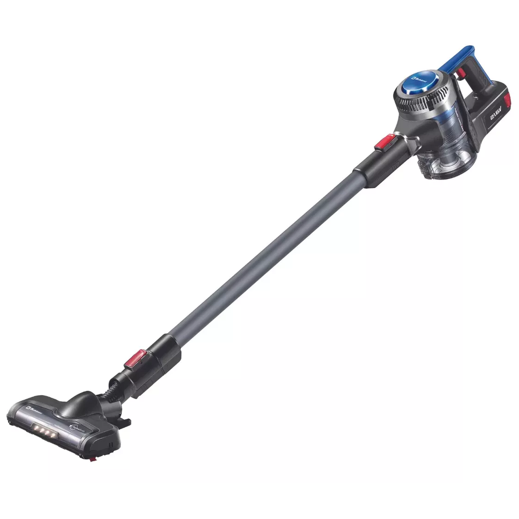 Aspiradora Vertical Koblenz Venus Inalambrica Tecnologia Ciclonica Con Filtro HEPA 120W Negro Y Azul