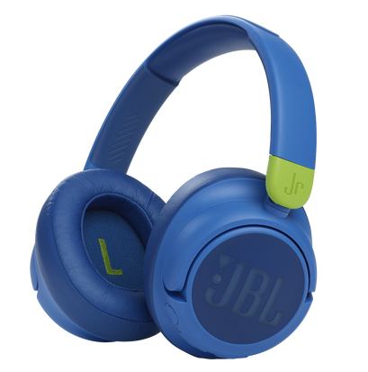Audifonos JBL JR460 Over Ear Inalambricos Para Niños Con Cancelacion De Ruido Azul