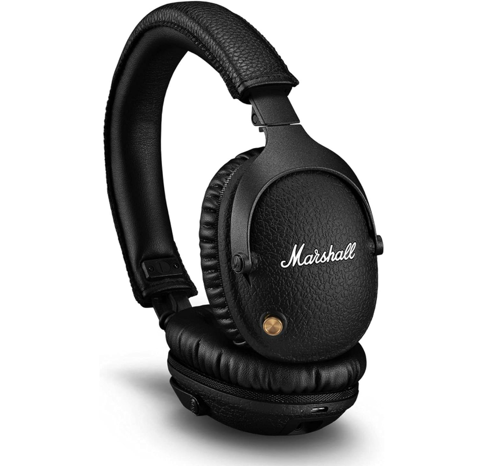 Audifonos Marshall Monitor II Over Ear Inalambricos Con Cancelacion De Ruido Bluetooth Bluetooth Negro