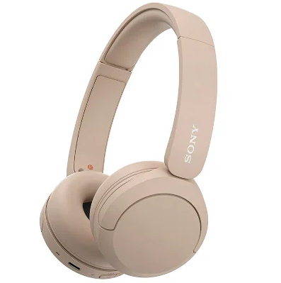 Audifonos Sony On Ear Inalambricos Con DSEE Y Bluetooth Beige