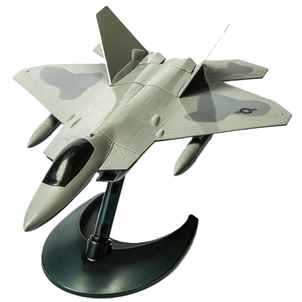 Avion Airfix De Construccion F22 Raptor Gris