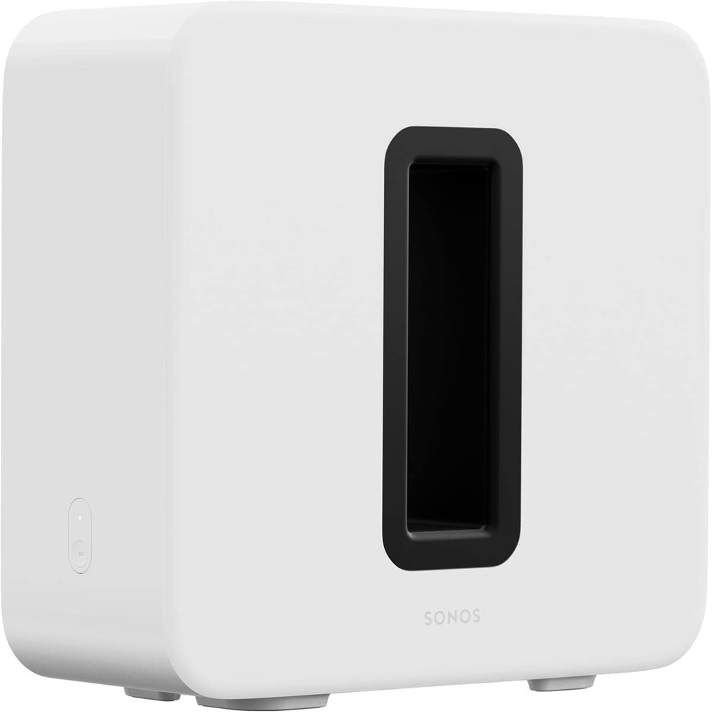 Bajo Sonos Sub Gen 3 Con Wifi Controladores Con Cancelacion De Vibraciones Blanco