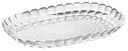 Bandeja Guzzini Tiffany L Ovalada Transparente