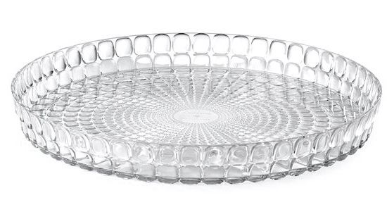 Bandeja Guzzini Tiffany Redonda Transparente