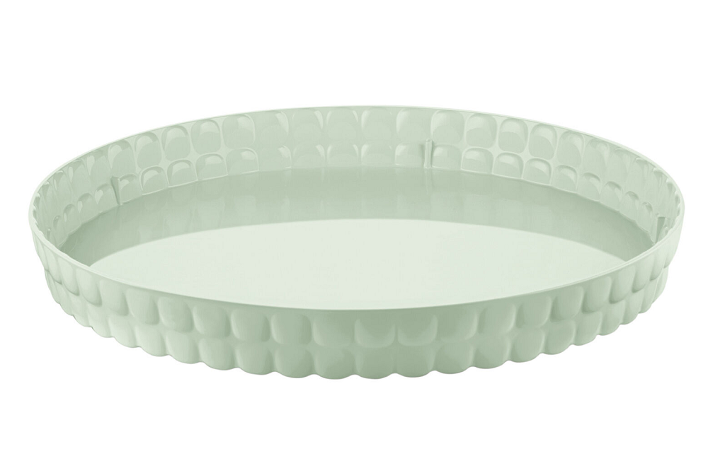 Bandeja Guzzini Tiffany Redonda Verde Malva
