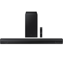 Barra De Sonido Samsung 2.1 Con Bluetooth Adaptive Sound Lite Dolby Audio DTS Virtual X Y Bajo 410W Negro