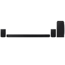 Barra De Sonido Samsung 9.1.4 Smart Con Bluetooth Wifi Dolby Atmos Q-Symphony Y Bajo Inalambrico Negro