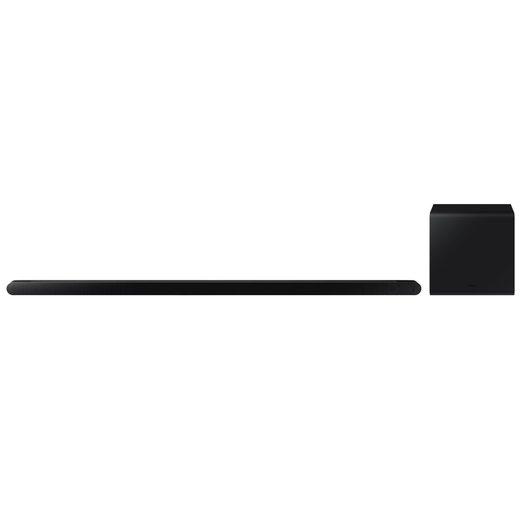 Barra De Sonido Samsung 3.1.2 Smart Con Bluetooth Wifi Dolby Atmos Q-Symphony Y Bajo Negro