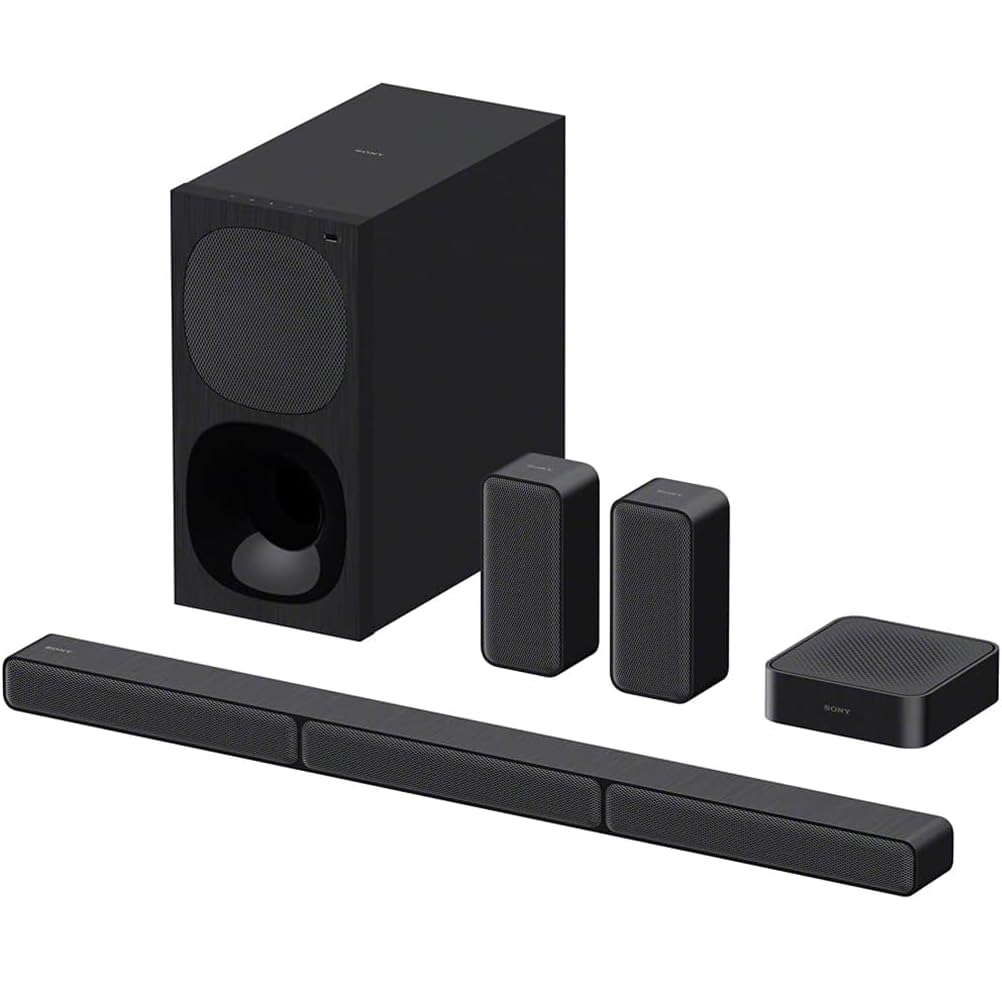Barra De Sonido Sony 5.1 Con Bluetooth Dolby Digital Bajo Y Cornetas 600W Negro
