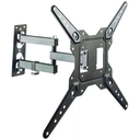 Base Para TV Home Tech 23"A 55" Brazo Giratorio Inclinable Y Rotacion Lateral Negro