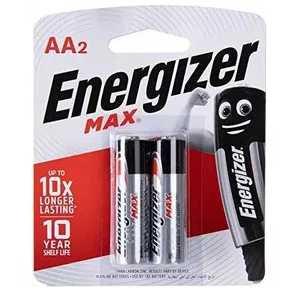 Baterias Alcalinas Energizer Max Aaax2