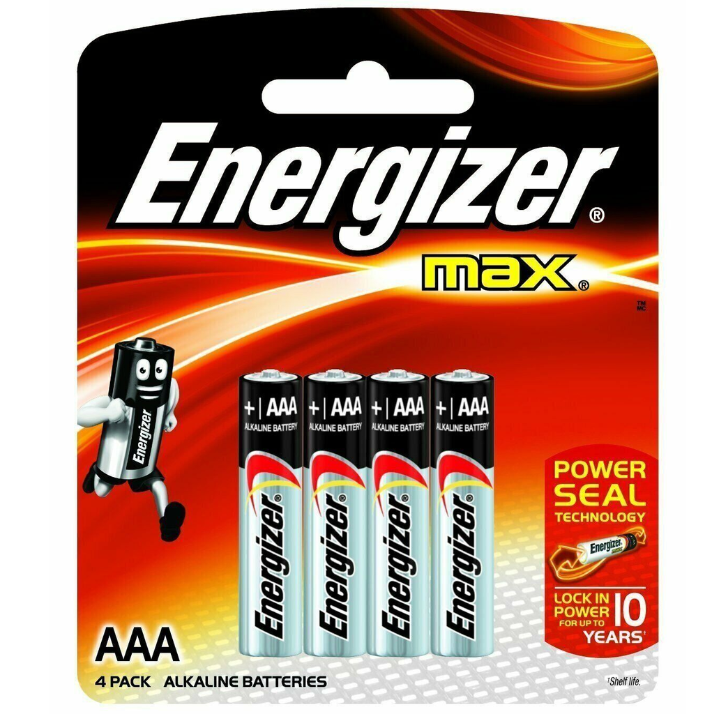 Baterias Alcalinas Energizer Max Aaax4