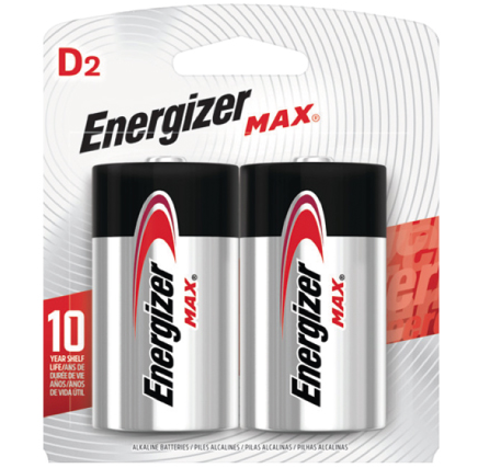 Baterias Alcalinas Energizer Max Dx2