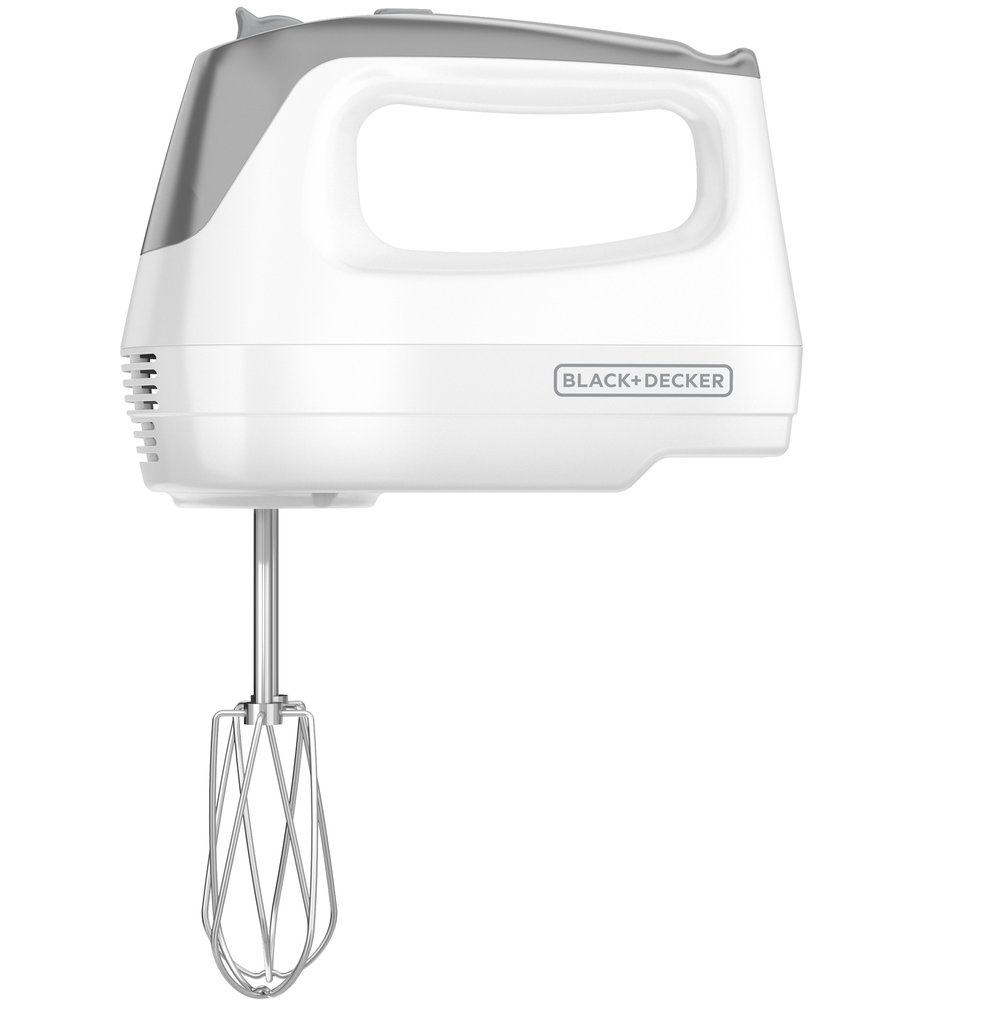 Batidora De Mano Black Decker 5 Vel Turbo 175W Blanco