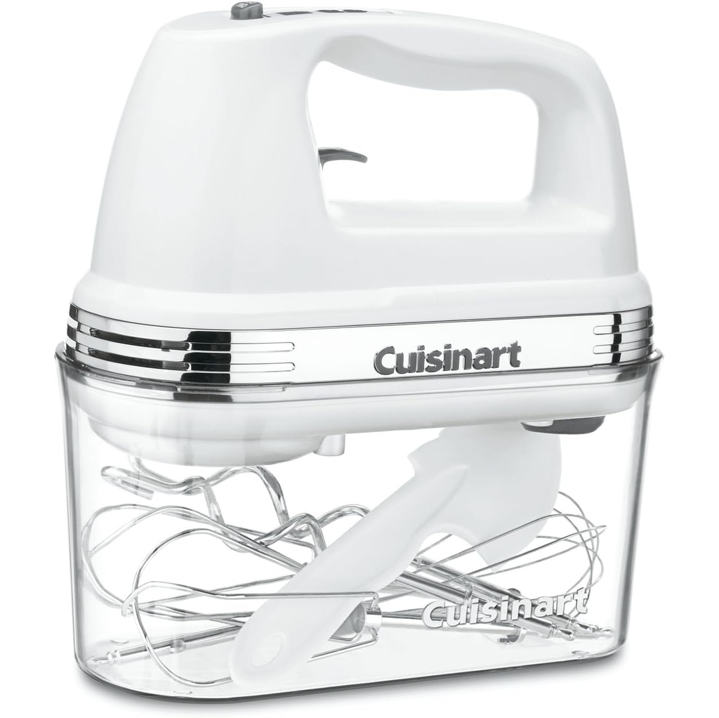 Batidora De Mano Cuisinart 9 Vel Con Estuche De Almacenamiento 220W Blanco
