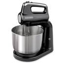 Batidora De Pedestal Black+Decker 3.5 5 Vel Lts 250W Negro Y Plateado