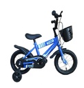 Bicicleta Rin 12 Para Niños Azul Claro