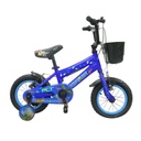 Bicicleta Rin 12 Para Niños Azul/Negro