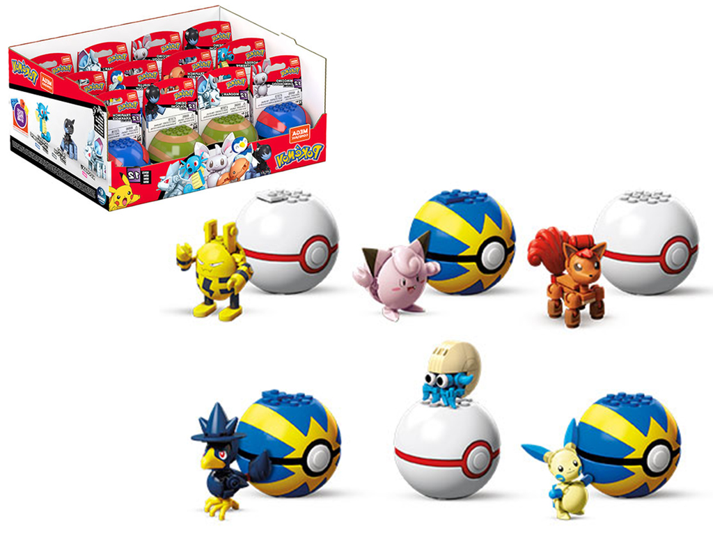 Bola Pokemon Mattel De Construccion Skwovet