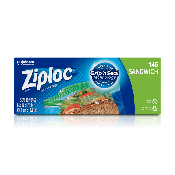 Bolsas De Ziploc Sandwich 145 Pzas