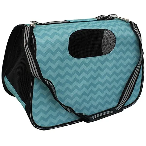 Bolso Cargador Para Mascota Puppy&Co 42X25Cm Azul