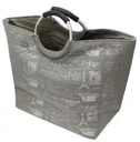 Bolso De Mano 38X25X45 Cm Gris