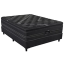 Box Spring Simmons Beautyrest Black 160x190 Cm Negro