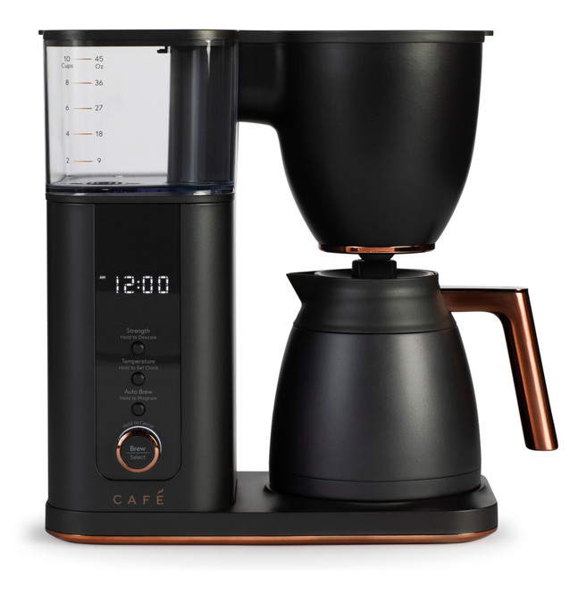 Cafetera Cafe 10 Tazas Smart Programable Control De Intensidad Negro