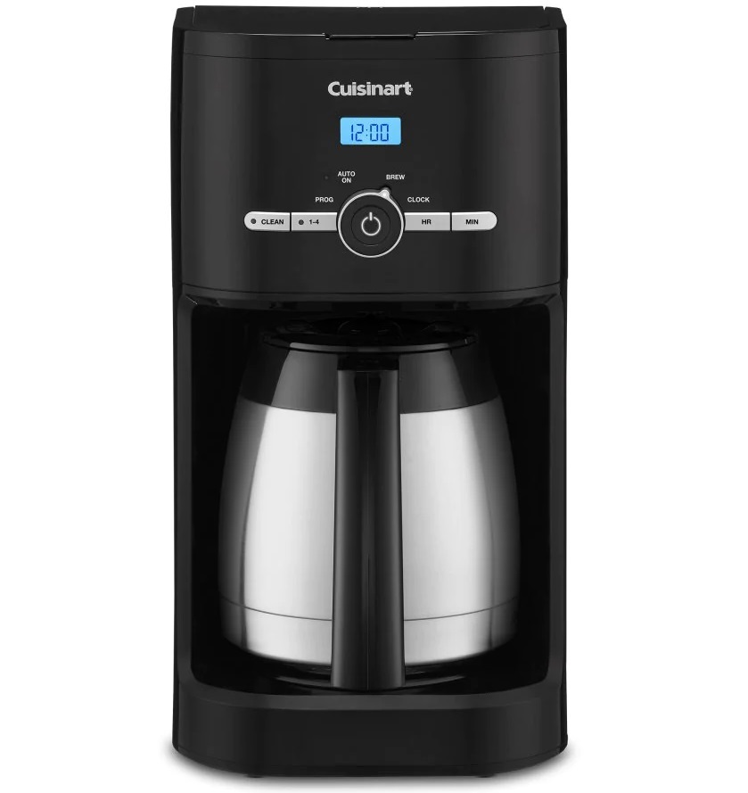 Cafetera Cuisinart 10 Tazas Programable Termica Funcion De Pausa Y Servir Negro