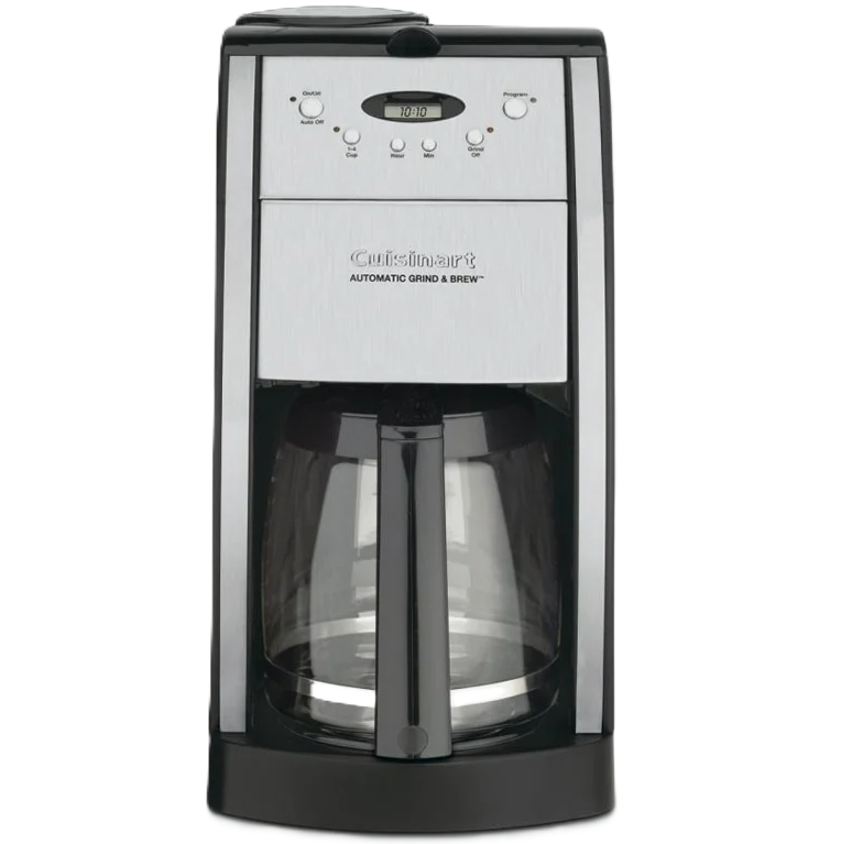 Cafetera Cuisinart Grind & Brew 12 Tazas Programable Con Molino Negro