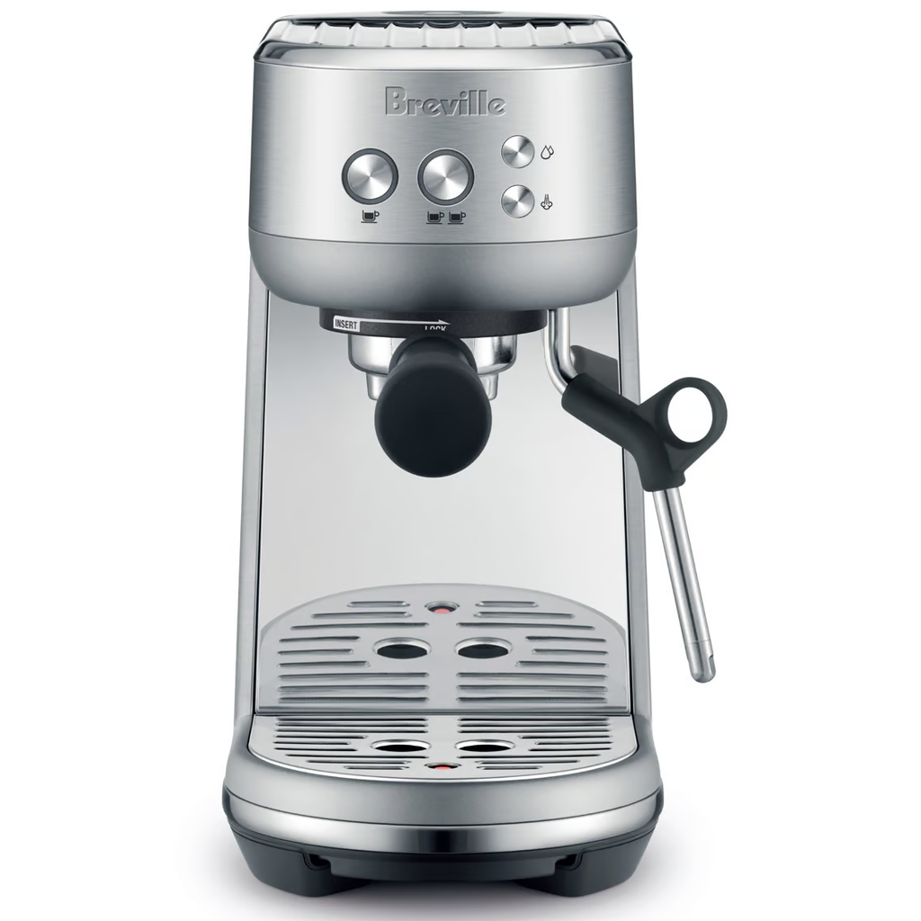 Cafetera Expreso Breville Bambino 9 Bares Con Tecnologia ThermoJet Y Espumador Acero