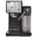 Cafetera Expreso Oster Prima Latte 19 Bares Sistema Termico Avanzado Con Espumador Negro Y Plateado