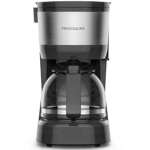 Cafetera Frigidaire 10 Tazas Sistema Antigoteo Funcion De Mantener Caliente Negro Y Acero