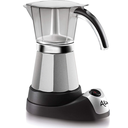 Cafetera Greca Delonghi Alicia Electrica Expreso 6 Tazas Base Desmontable Apagado Automatico Acero