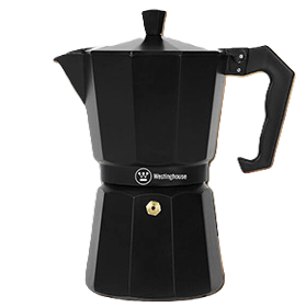 Cafetera Greca Westinghouse 6 Tazas Negro