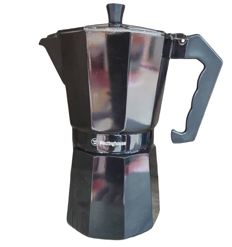 Cafetera Greca Westinghouse 9 Tazas Negro
