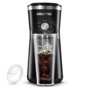 Cafetera Helada Gourmia Control De Intensidad Con Vaso Y Taza Medidora Negro