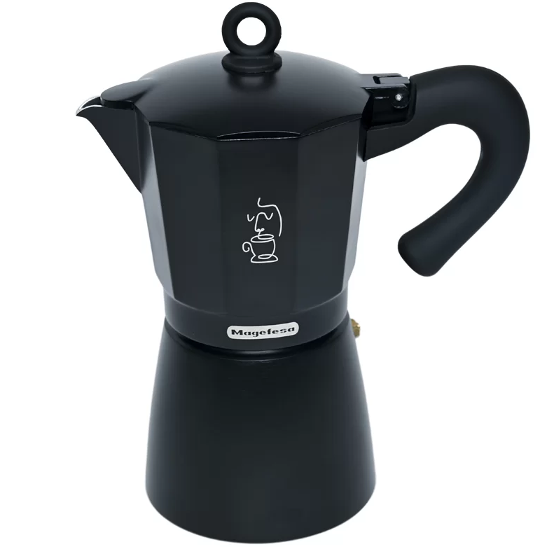 Cafetera Magefesa Italiana Paolo 9 Tazas Negro