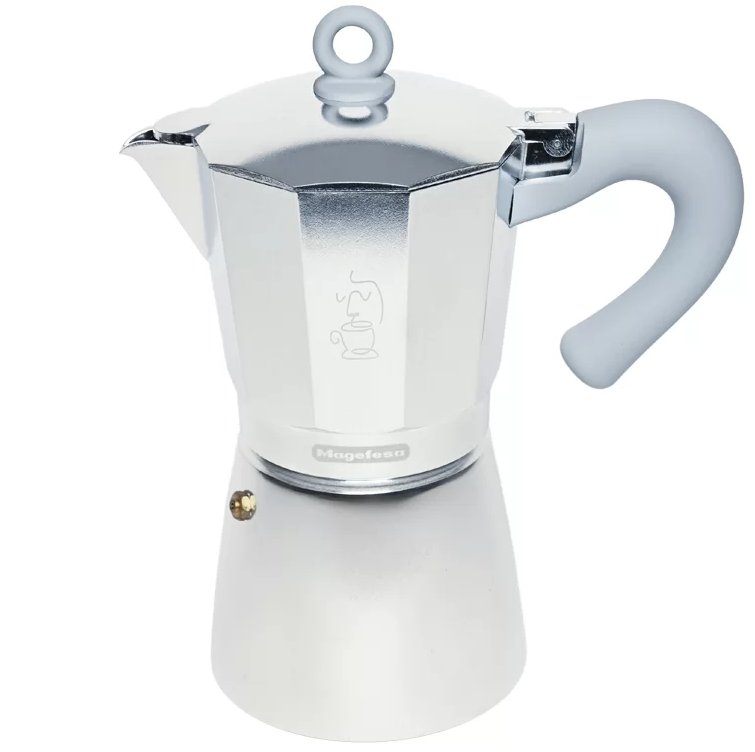 Cafetera Magefesa Italiana Paolo 9 Tazas Plateado