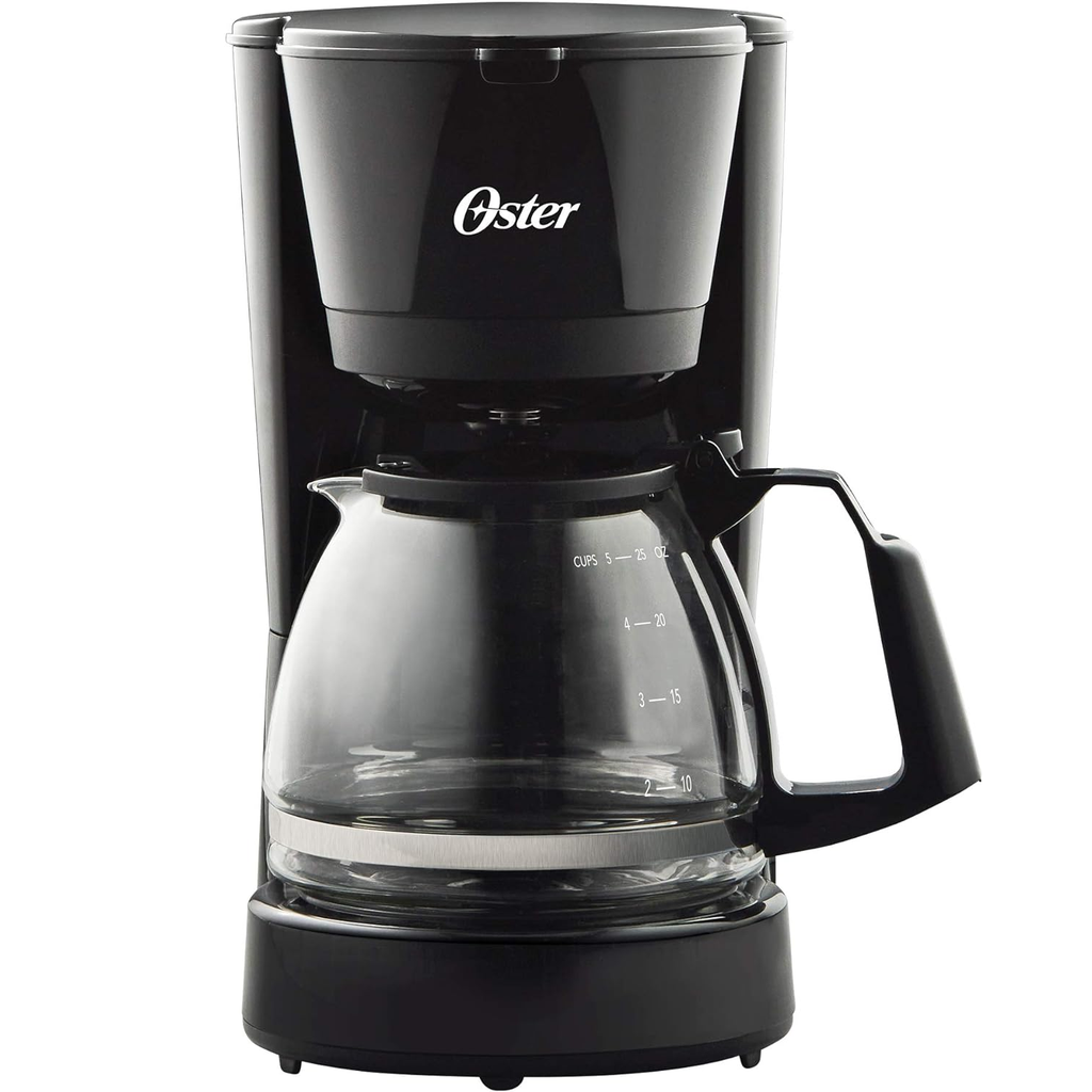 Cafetera Oster 5 Tazas Funcion De Pausa Y Servir Negro