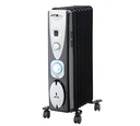 Calefactor Electrico Teknogas 3 Vel Aceite De Coduccion Portatil 1500W 110V Negro