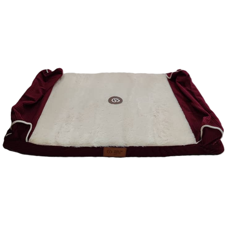 Cama Para Perro VDP Talla M Vinotinto
