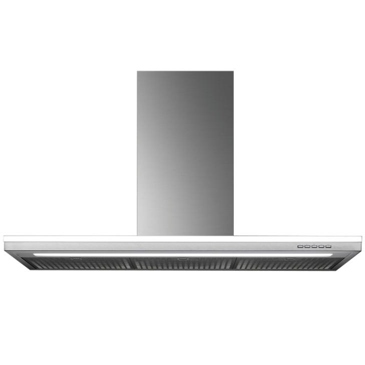 Campana De Isla 120 Cm Falmec Lumen Acero