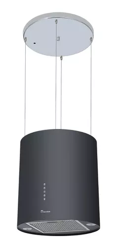 Campana De Isla 35 Cm Tecnolam Penta Negro