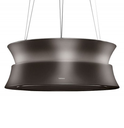 Campana De Isla 60 Cm Falmec Dama Negro